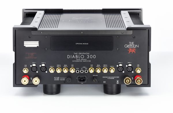 The Gryphon Diablo 300 Integrated Amplifier Back - Douglas HiFi Perth
