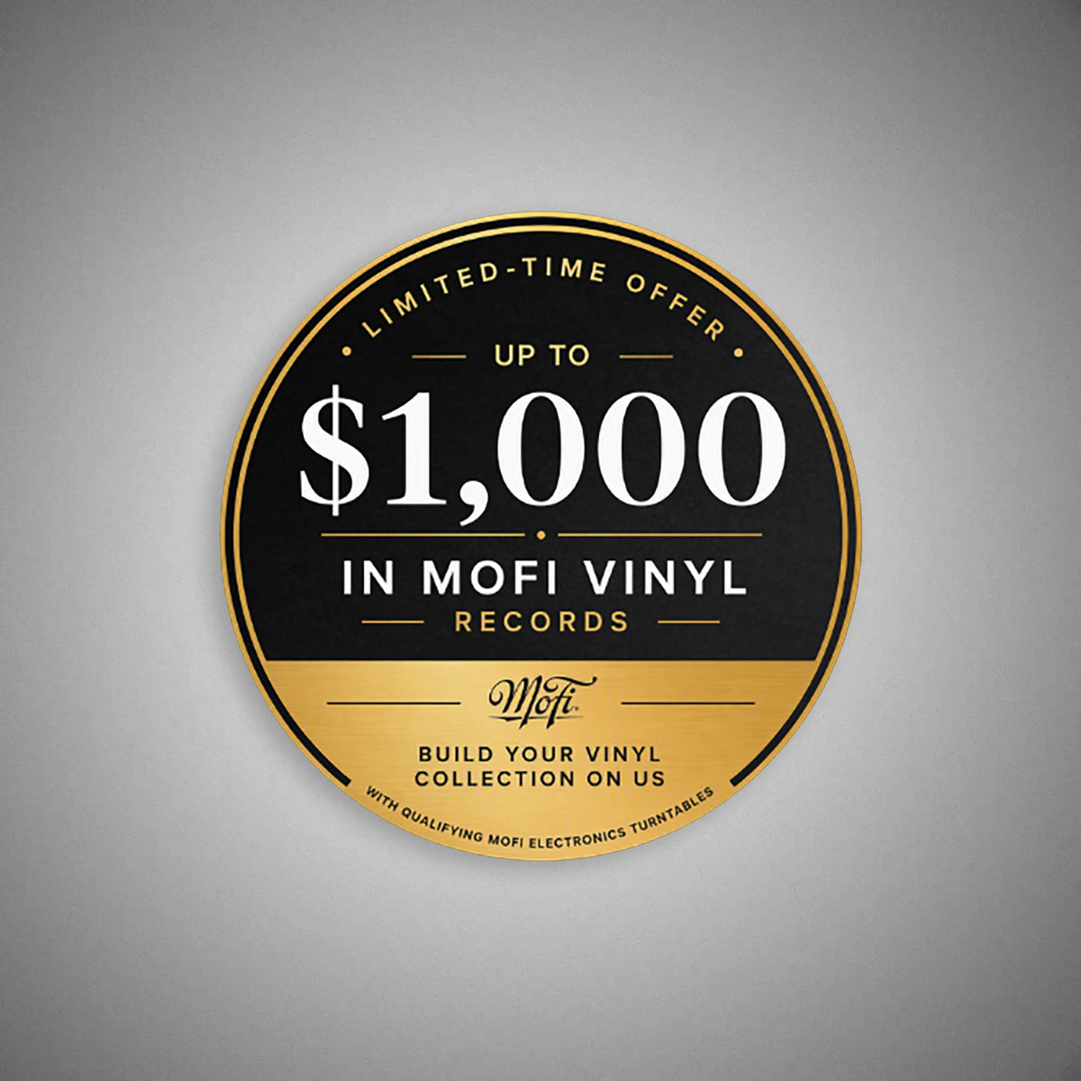 MOFI ELECTRONICS MasterDeck Turntable