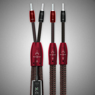 AUDIOQUEST Brave Heart Speaker Cable with Banana Plugs - DOUGLAS HIFI