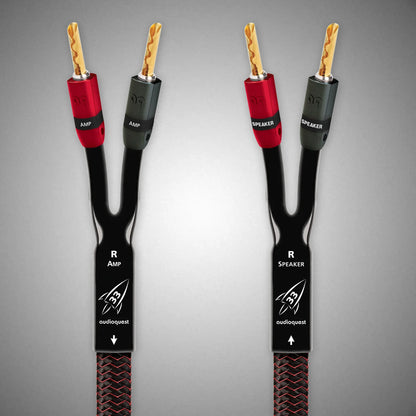 AUDIOQUEST ROCKET 33 Speaker Cable with Gold Banana Plugs - DOUGLAS HIFI