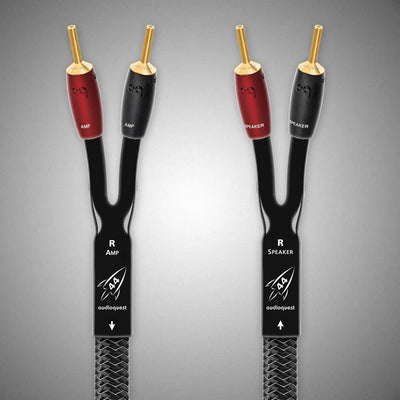 AUDIOQUEST ROCKET 44 Speaker Cable with Gold Banana Plugs - DOUGLAS HIFI