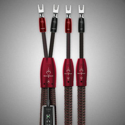 AUDIOQUEST Brave Heart Speaker Cable with Spades - DOUGLAS HIFI