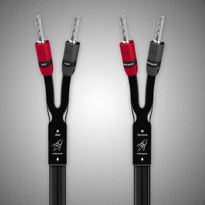 AUDIOQUEST ROCKET 11 Speaker Cable with Silver Banana Plugs - DOUGLAS HIFI