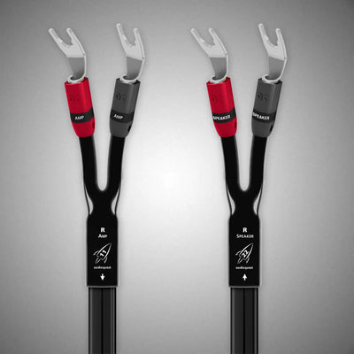AUDIOQUEST ROCKET 11 Speaker Cable with Silver Spades - DOUGLAS HIFI