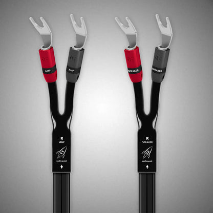 AUDIOQUEST ROCKET 11 Speaker Cable with Silver Spades - DOUGLAS HIFI