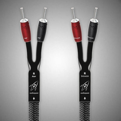 AUDIOQUEST ROCKET 44 Speaker Cable with Silver Banana Plugs - DOUGLAS HIFI