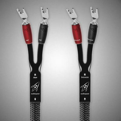 AUDIOQUEST ROCKET 44 Speaker Cable with Silver Spades - DOUGLAS HIFI