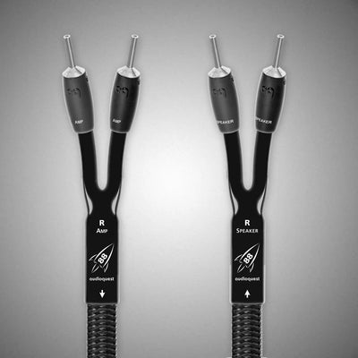 AUDIOQUEST ROCKET 88 Speaker Cable with Silver Banana Plugs - DOUGLAS HIFI