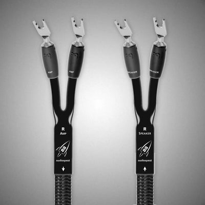 AUDIOQUEST ROCKET 88 Speaker Cable with Silver Spades - DOUGLAS HIFI