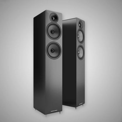 Acoustic Energy AE109.2 Floorstanding Speakers (Satin Black) - DOUGLAS HIFI