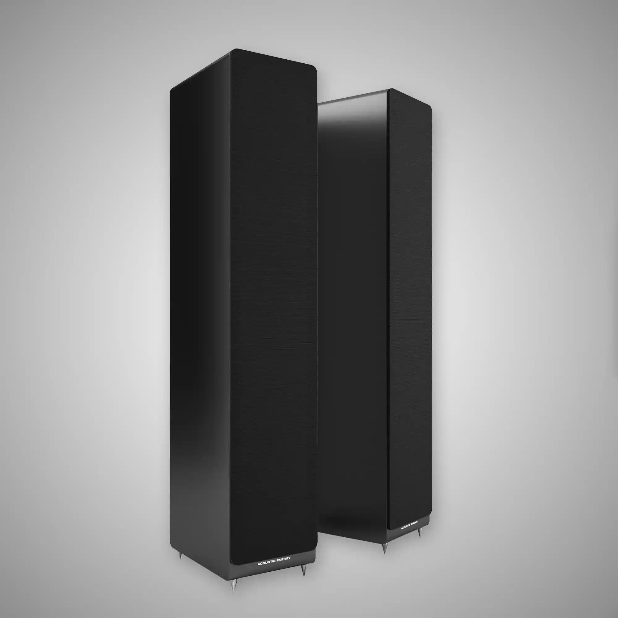 Acoustic Energy AE109.2 Floorstanding Speakers (Satin Black with Grilles) - DOUGLAS HIFI
