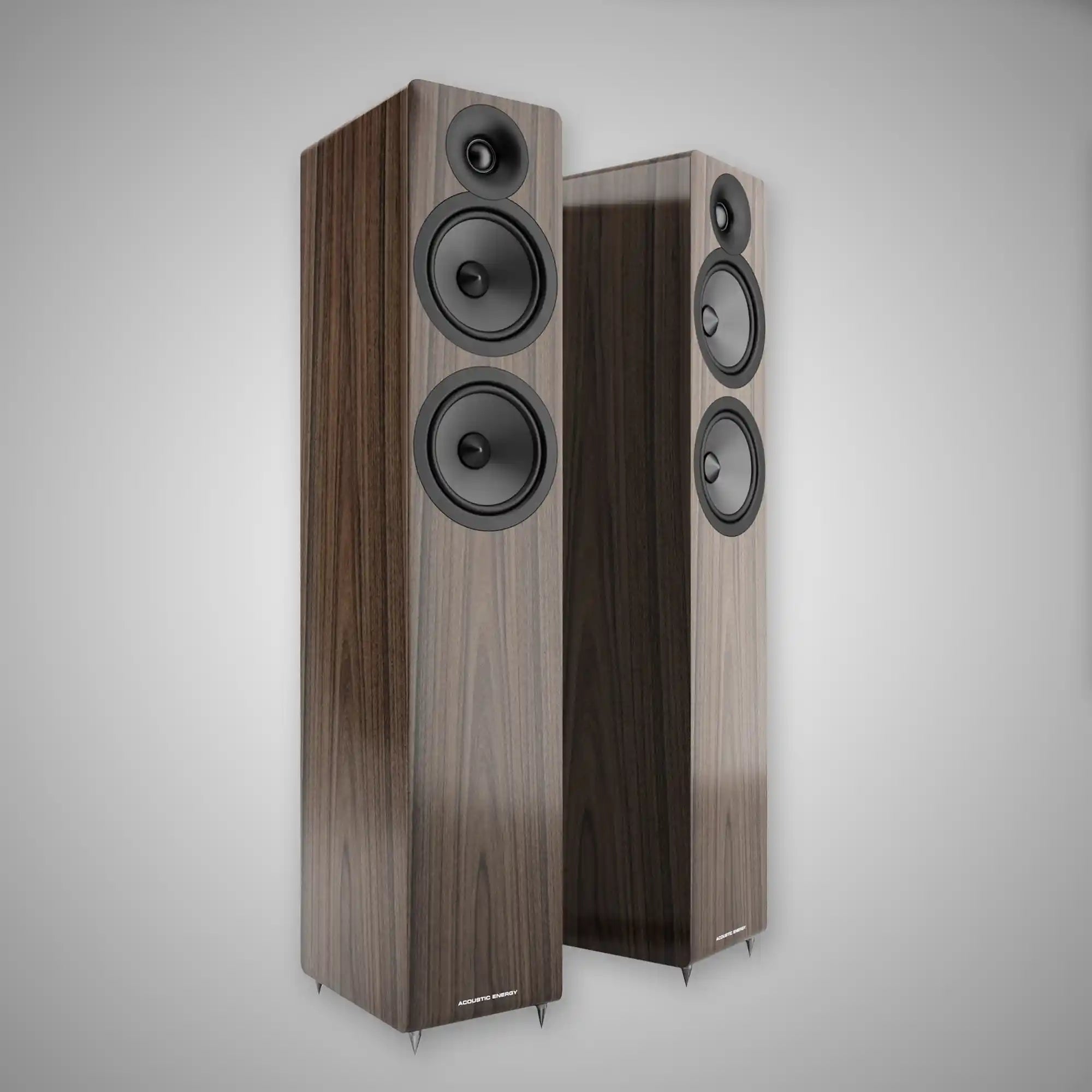 Acoustic Energy AE109.2 Floorstanding Speakers (Walnut) - DOUGLAS HIFI