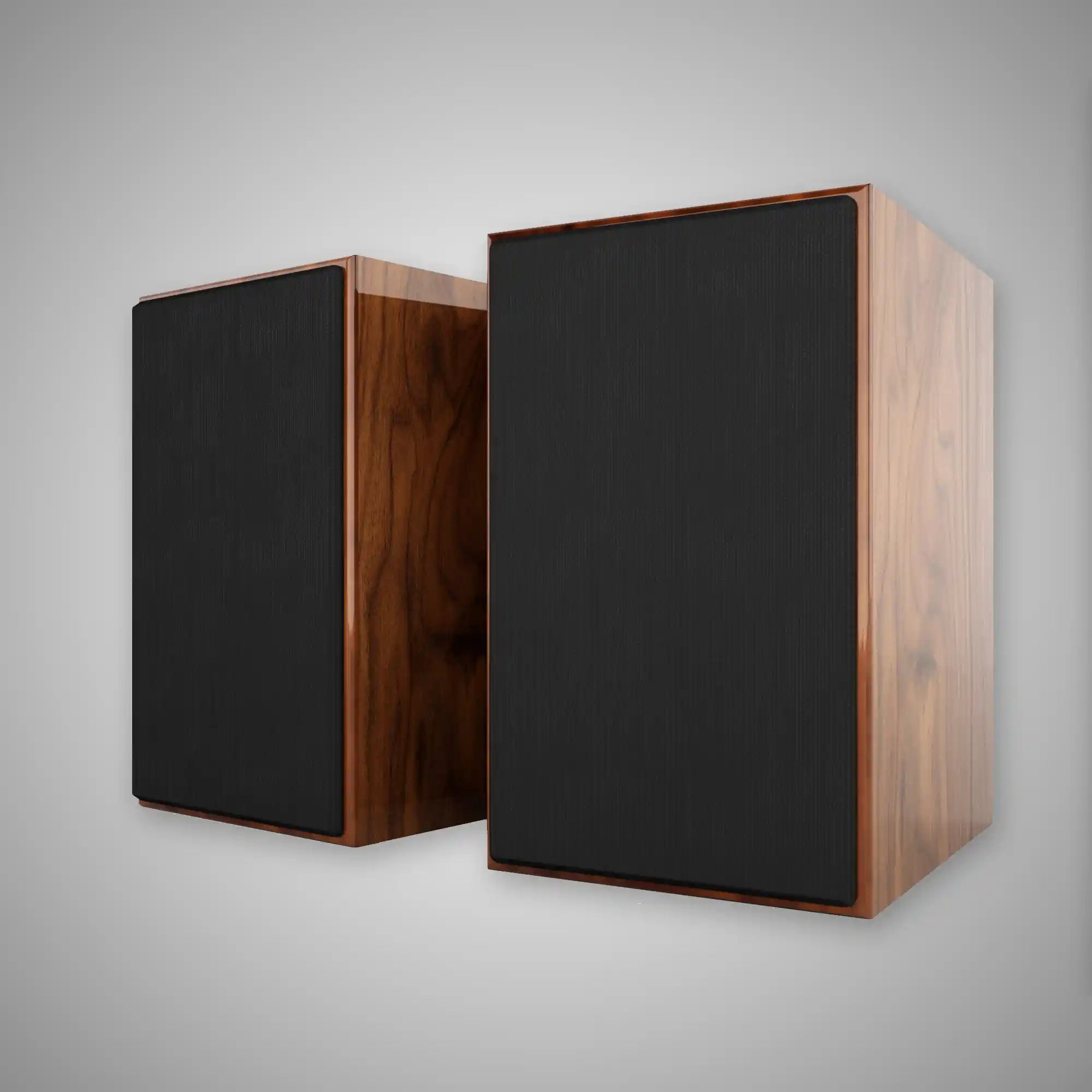 Acoustic Energy AE1 Bookshelf Speaker Walnut with Grilles - DOUGLAS HIFI