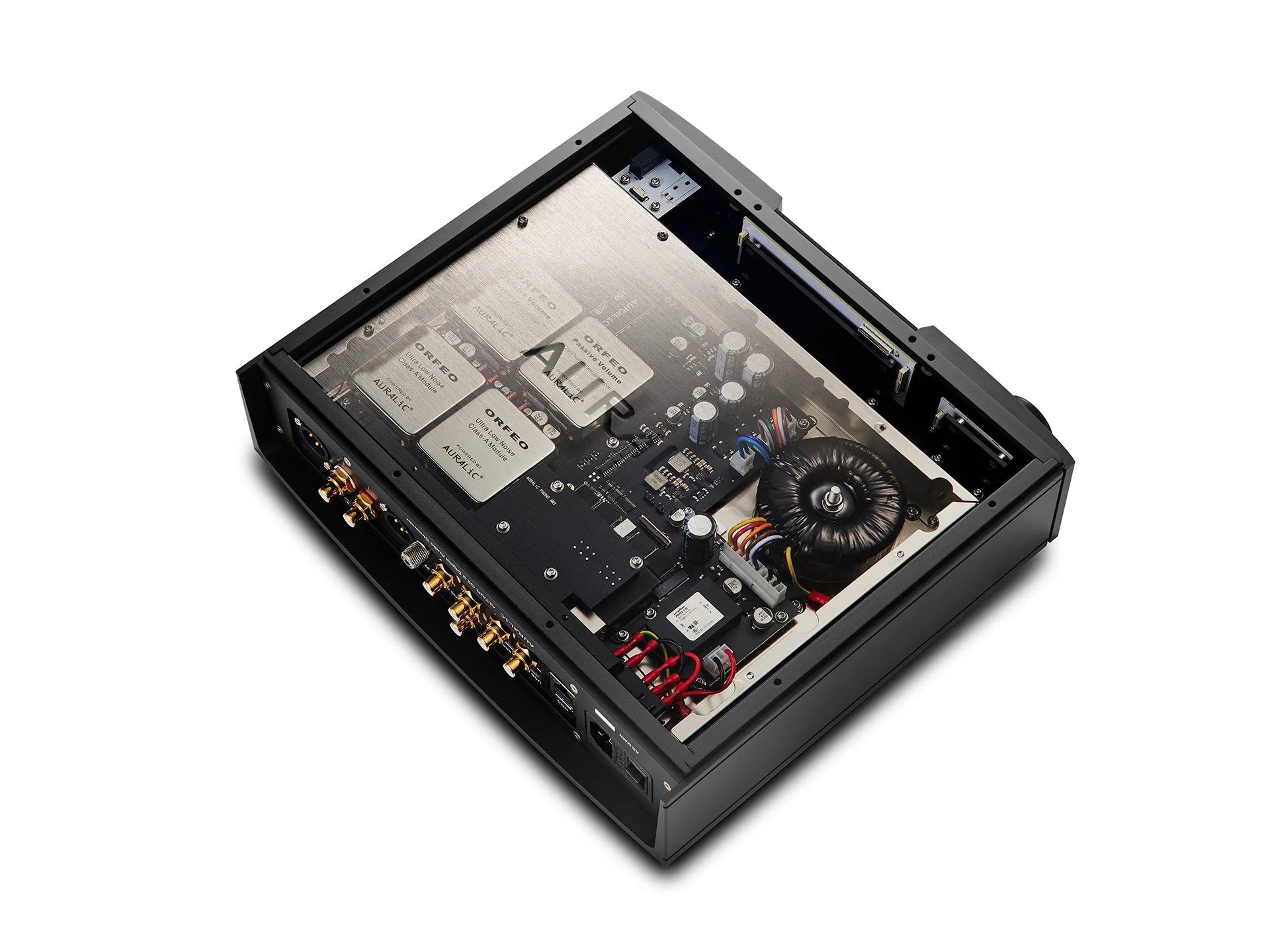 Auralic - Altair G2.2 - Top Iso with Transparent Lid Showing Internal Components - Douglas HiFi - Osborne Park - Perth - Western Australia