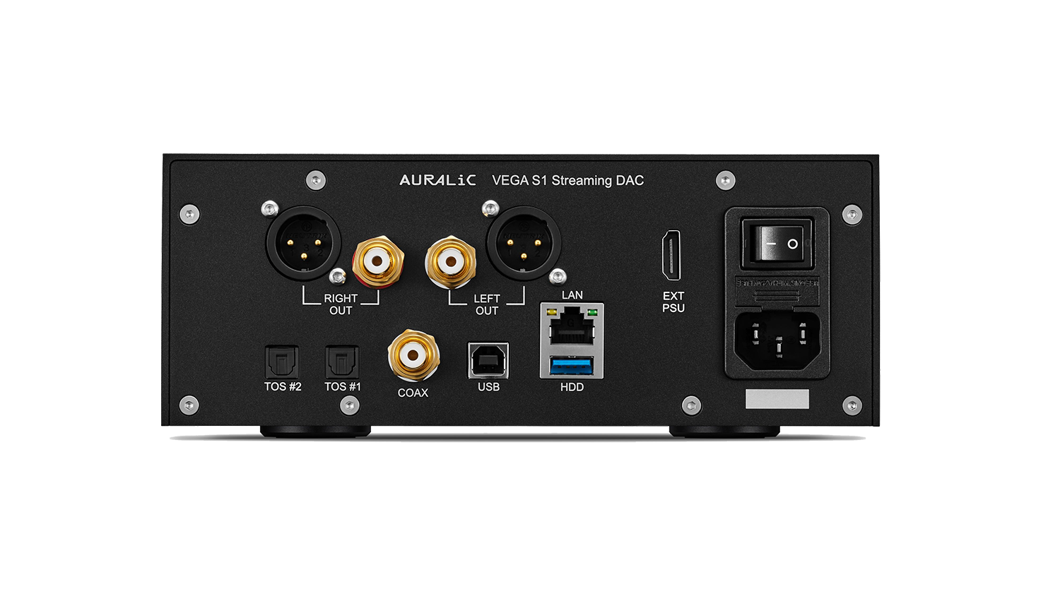 Auralic Vega S1 - Streaming DAC Rear - DOUGLAS HiFi