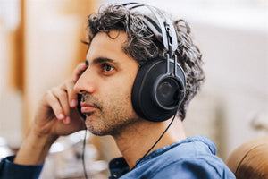 Austrian Audio - the Composer Headphones - Lifestyle wearing - Douglas HiFi Perth