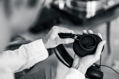Austrian Audio - the Composer Headphones - B&W shot - Douglas HiFi Perth
