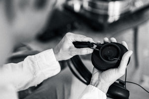Austrian Audio - the Composer Headphones - B&W shot - Douglas HiFi Perth