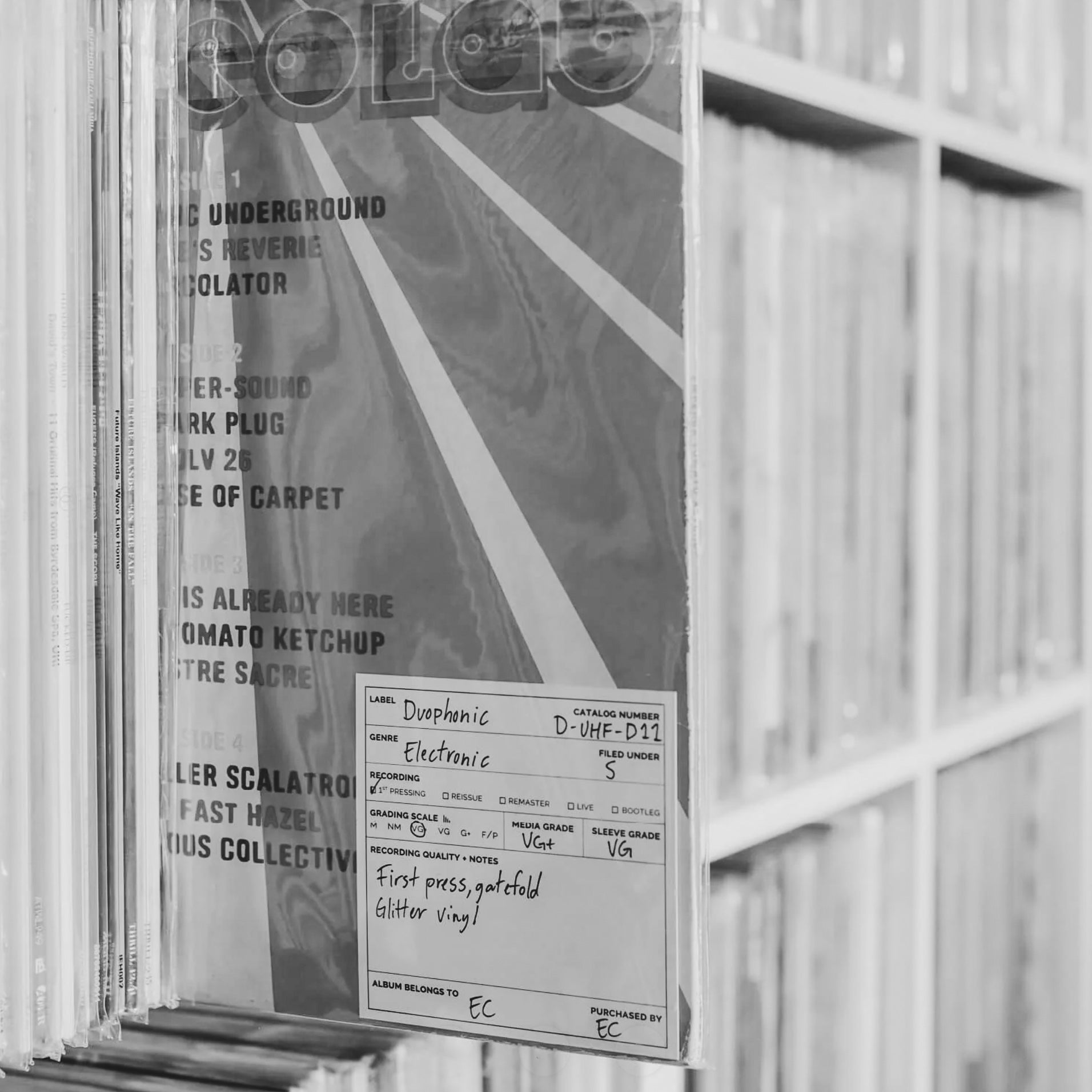 VInyl Catalogue Cards - DOUGLAS HIFI