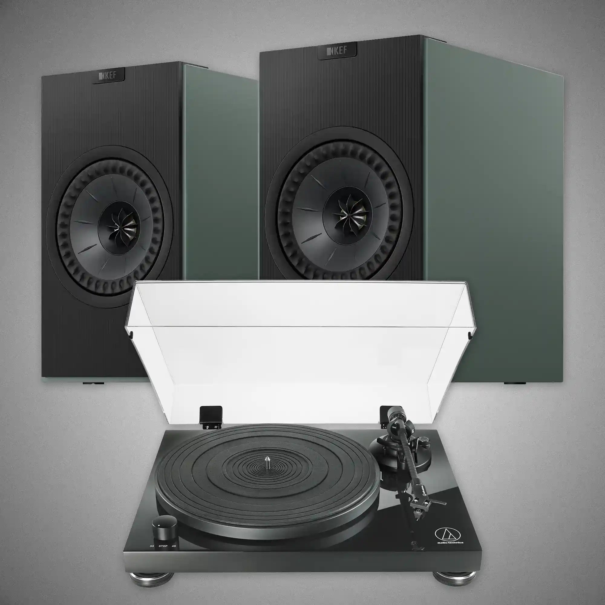 CODA PROMO - Moss Green / AT-LPW50 - DOUGLAS HIFI