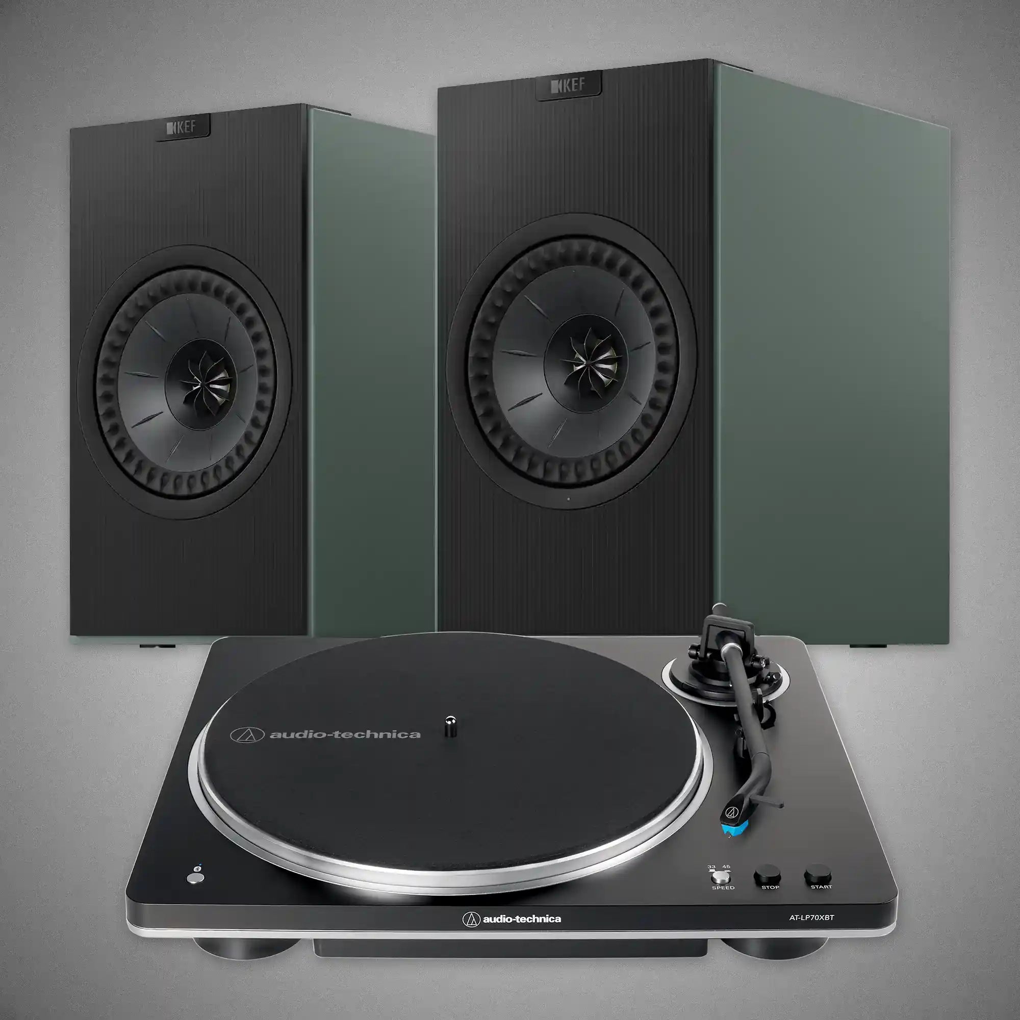 CODA PROMO - Moss Green / Black - DOUGLAS HIFI