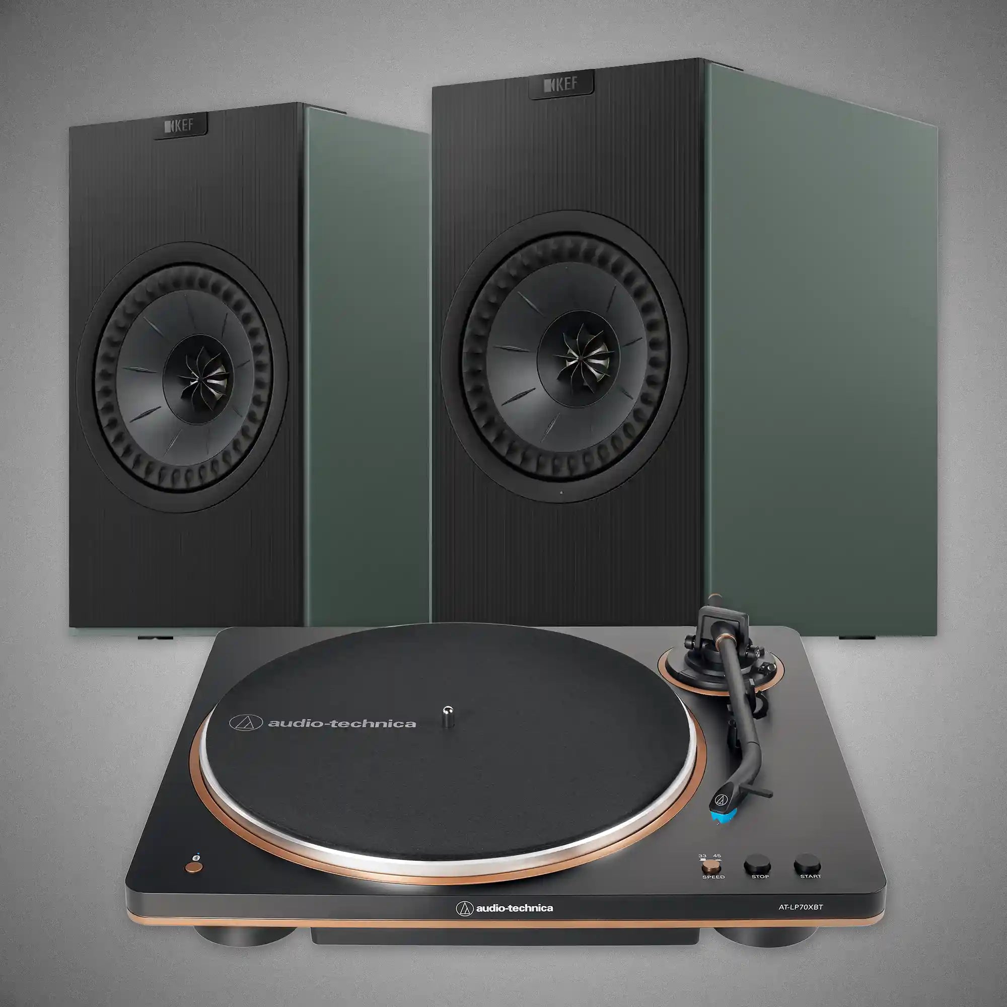 CODA PROMO - Moss Green / Bronze - DOUGLAS HIFI
