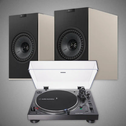 KEF Coda W x Audio Technica AT-LP120XBT-USB Bundle
