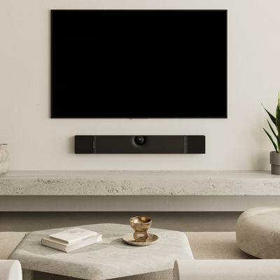 DEVIALET DIONE Soundbar (Matte Black Lifestyle) - DOUGLAS HIFI