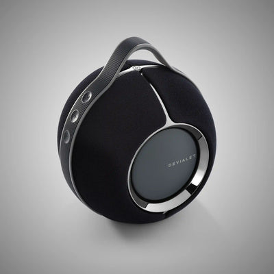 DEVIALET Mania Portable Speaker (Deep Black) Top - DOUGLAS HIFI