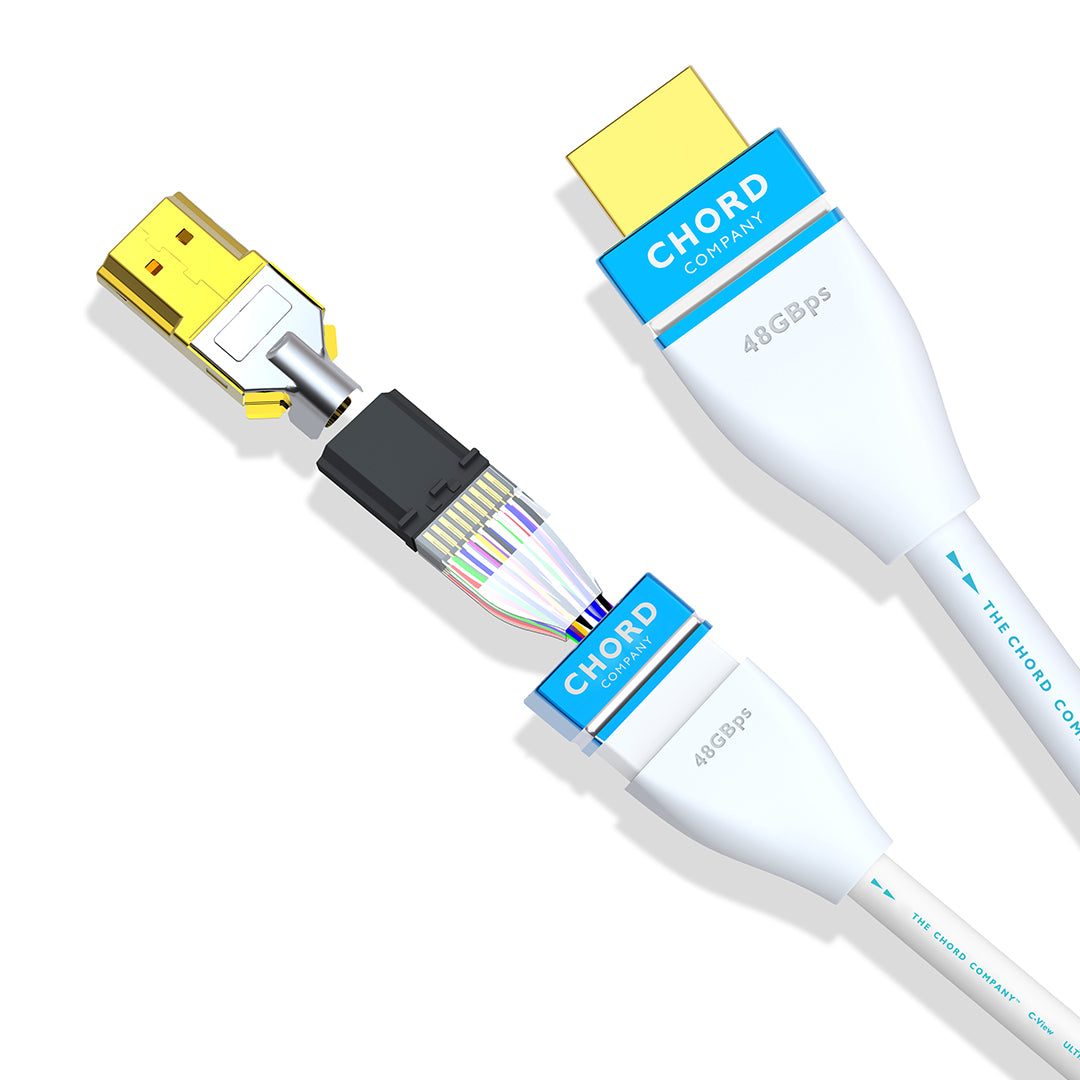 Douglas HiFi - Chord Co - C-View HDMI Cable Ends - Osborne Park Perth Western Australia