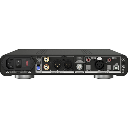 Douglas HiFi SPL DIAMOND BLACK Rear View Showing Connections on the Back - Osborne Park - Perth - Western Australia