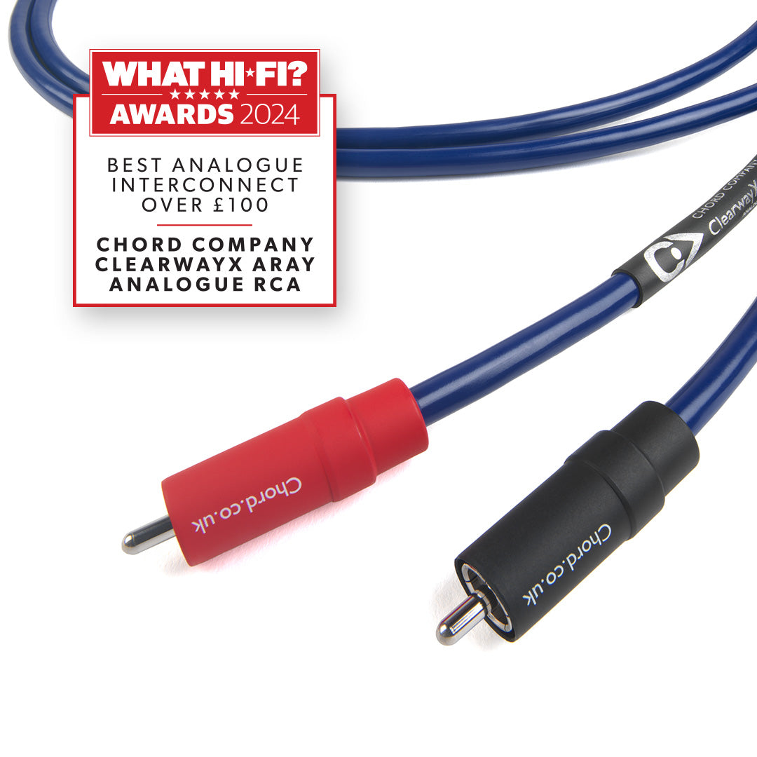 Douglas HiFi - Chord Co - ClearwayX ARAY - RCA - Unbalanced - Award RCA - Osborne Park - Perth - Western Australia