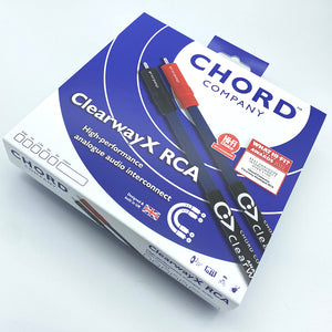 Douglas HiFi - Chord Co - ClearwayX ARAY - RCA - Unbalanced - Package - Osborne Park - Perth - Western Australia