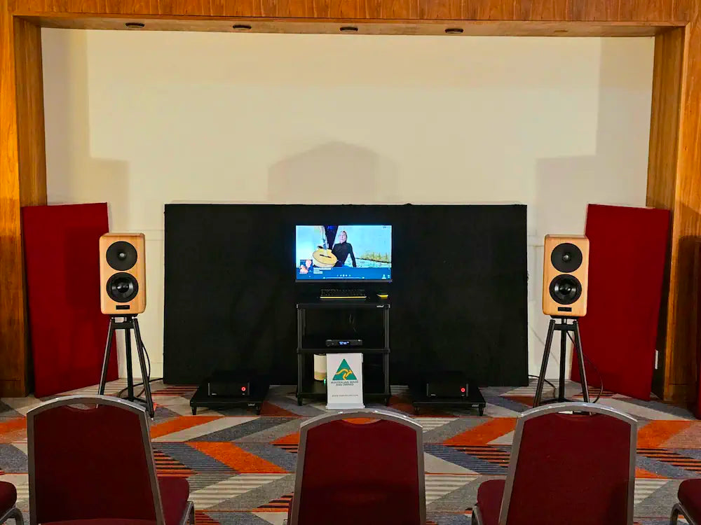 Douglas HiFi - March Audio - Sointuva Tasmanian Oak at the Melbourne HiFi Show - Osborne Park - Perth - Western Australia