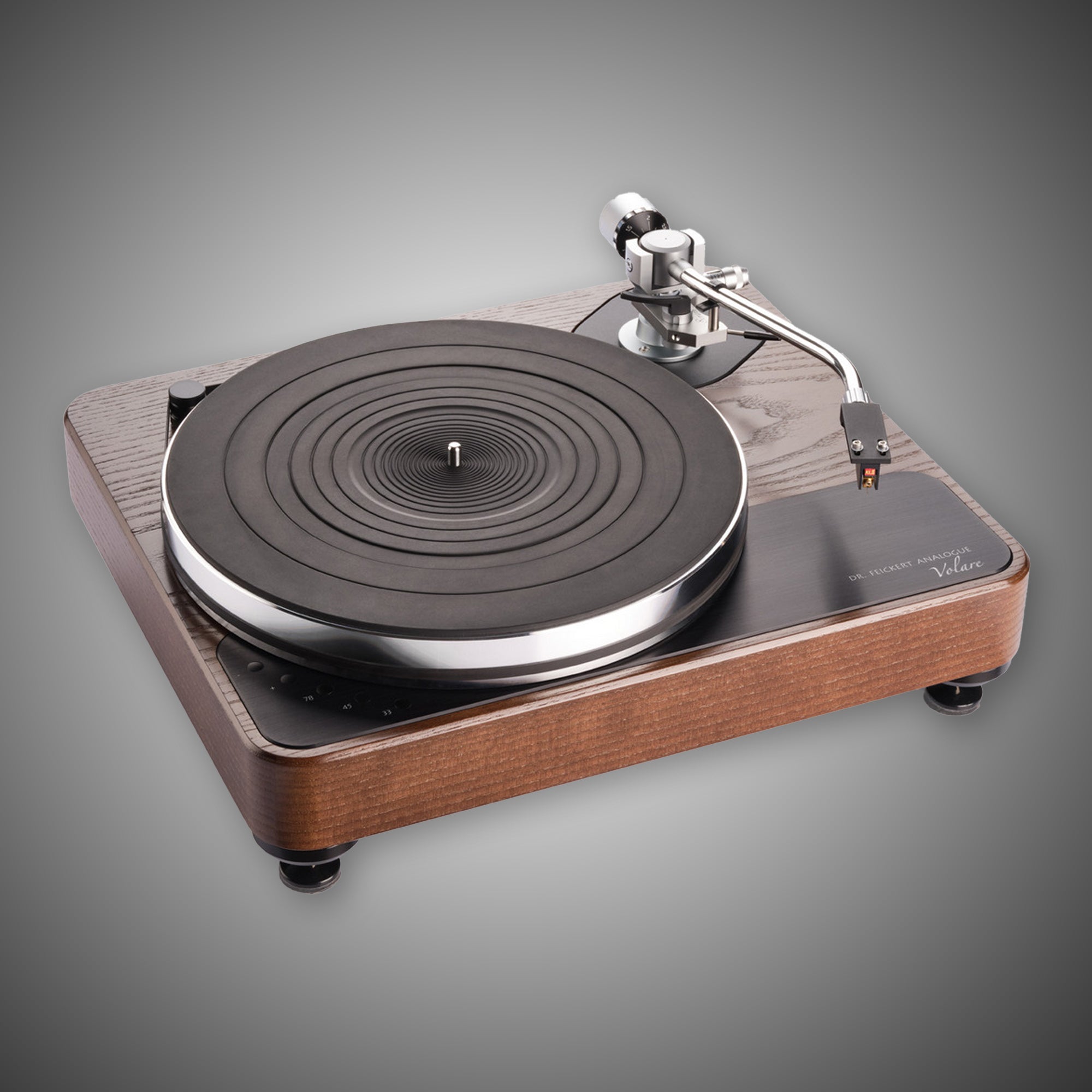 Dr Feickert Volare Turntable (Walnut) - DOUGLAS HIFI