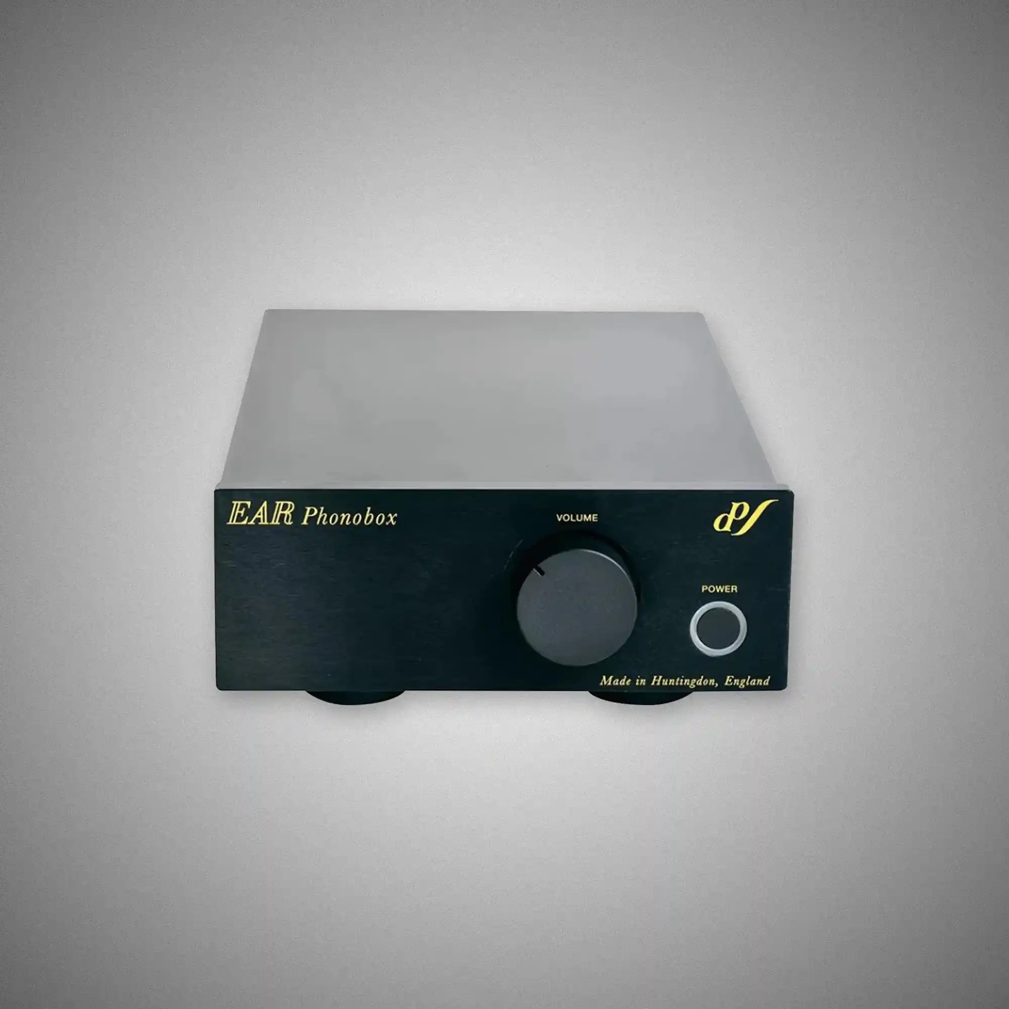 EAR Yoshino Phonobox (Black with Volume Control) - DOUGLAS HIFI