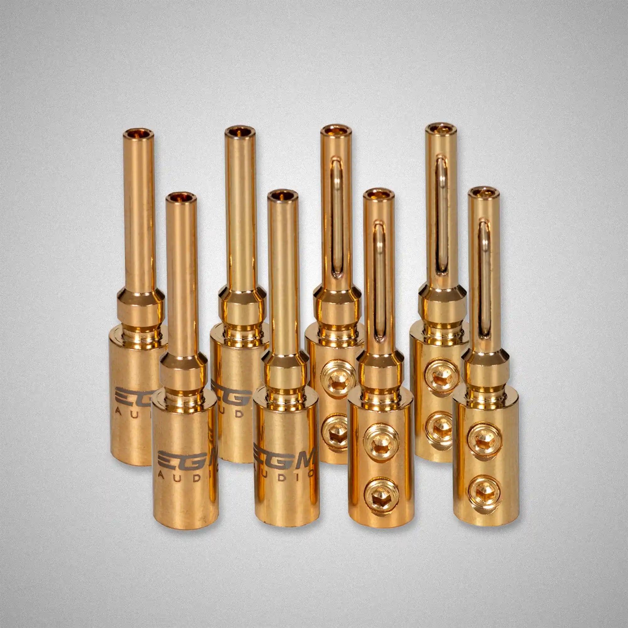 EGM Audio Banana Plugs Nude (Gold) - DOUGLAS HIFI