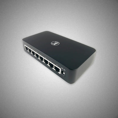 English Electric 8Switch Network Switch Rear View - DOUGLAS HIFI