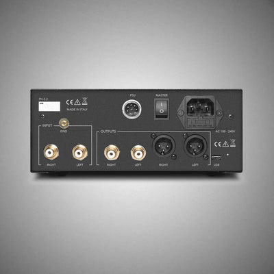GOLD NOTE PH-5.2 Phono Preamplifier Rear - DOUGLAS HIFI