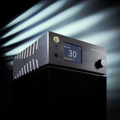 GOLD NOTE IS-10 Streaming Integrated Amplifier BLACK - DOUGLAS HIFI