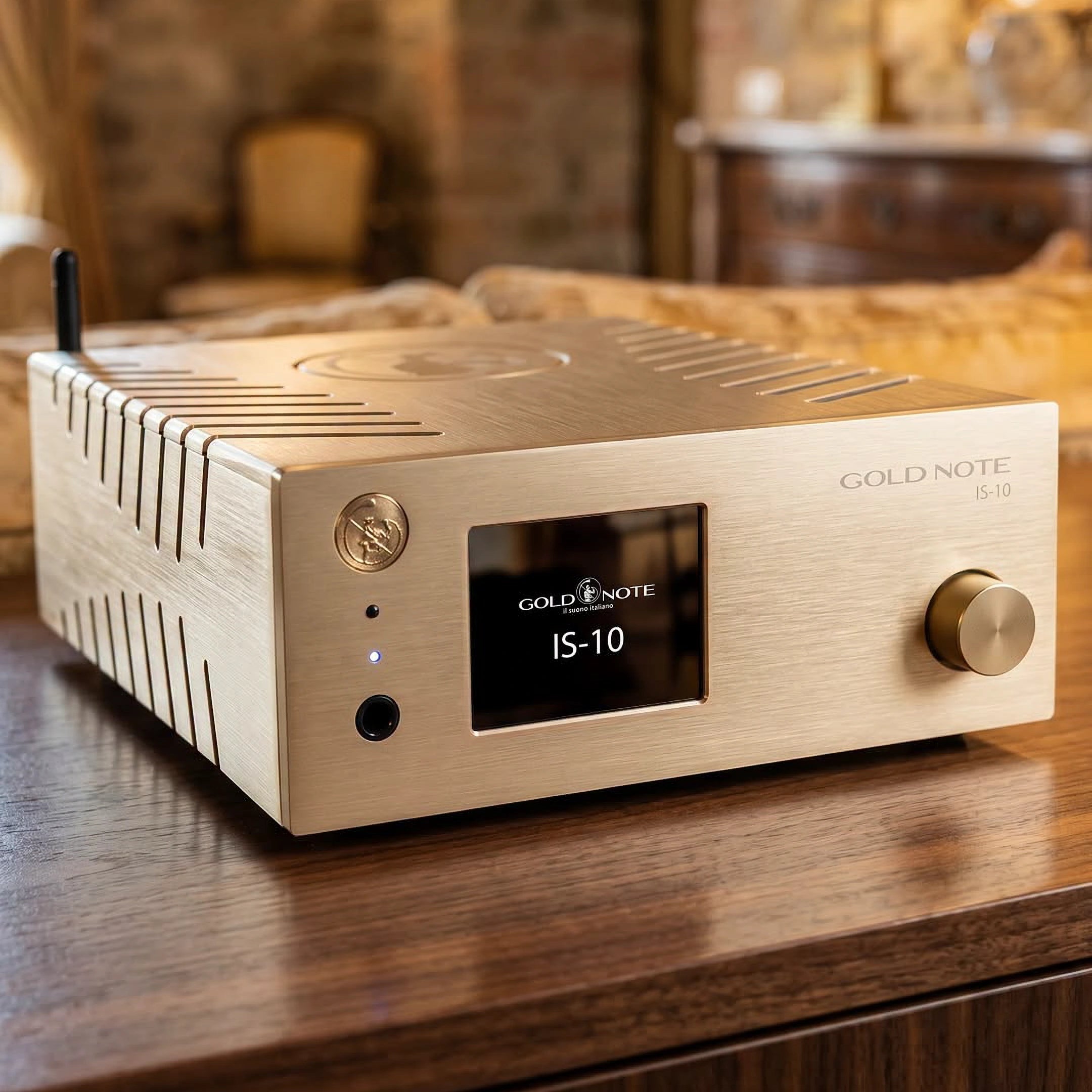 GOLD NOTE IS-10 Streaming Integrated Amplifier GOLD - DOUGLAS HIFI