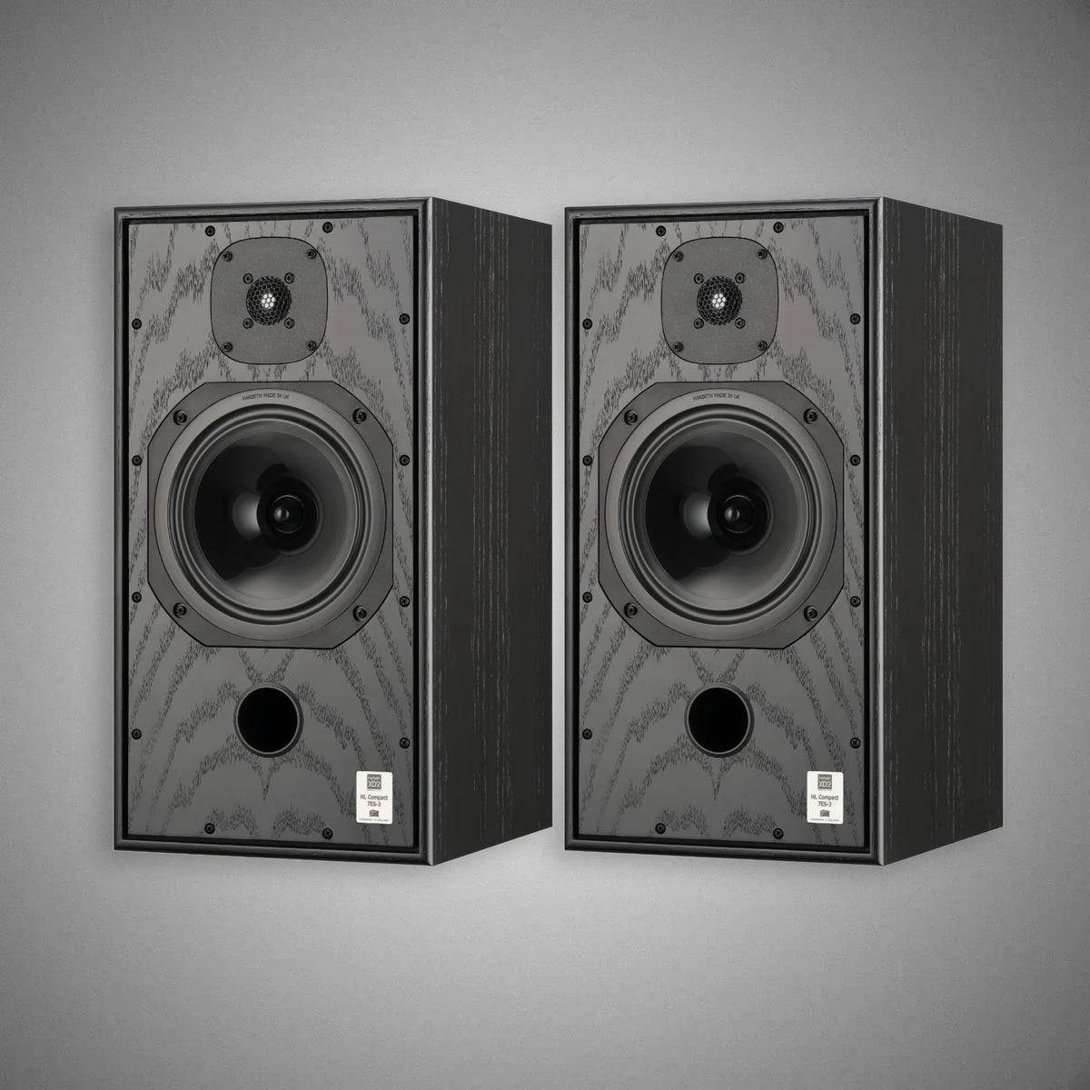HARBETH C7ES-3 XD2 Standmount Loudspeakers Black Ash - DOUGLAS HIFI