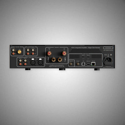 HEGEL H200 Streaming Integrated Amplifier Rear - DOUGLAS HIFI