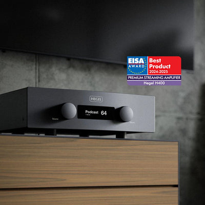 HEGEL H400 Integrated Amplifier Lifestyle - DOUGLAS HIFI