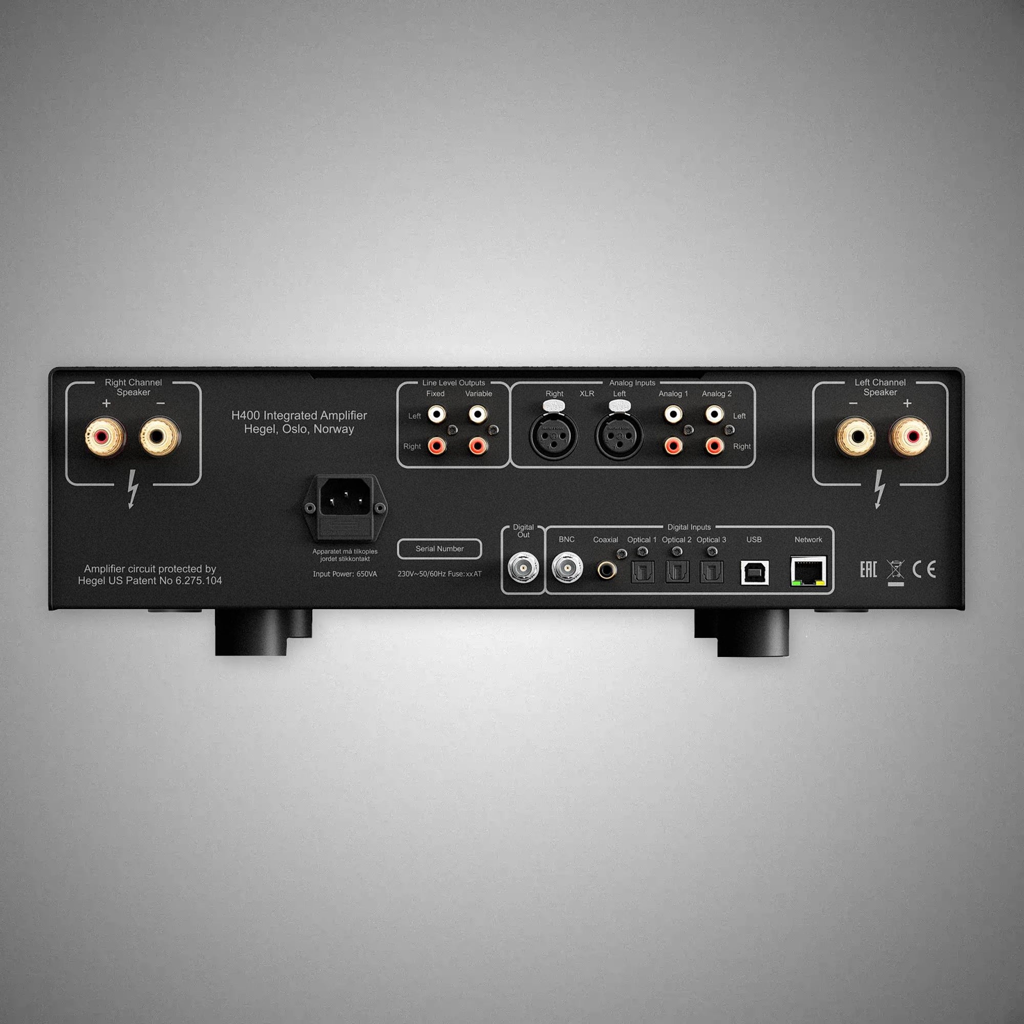 HEGEL H400 Streaming Integrated Amplifier