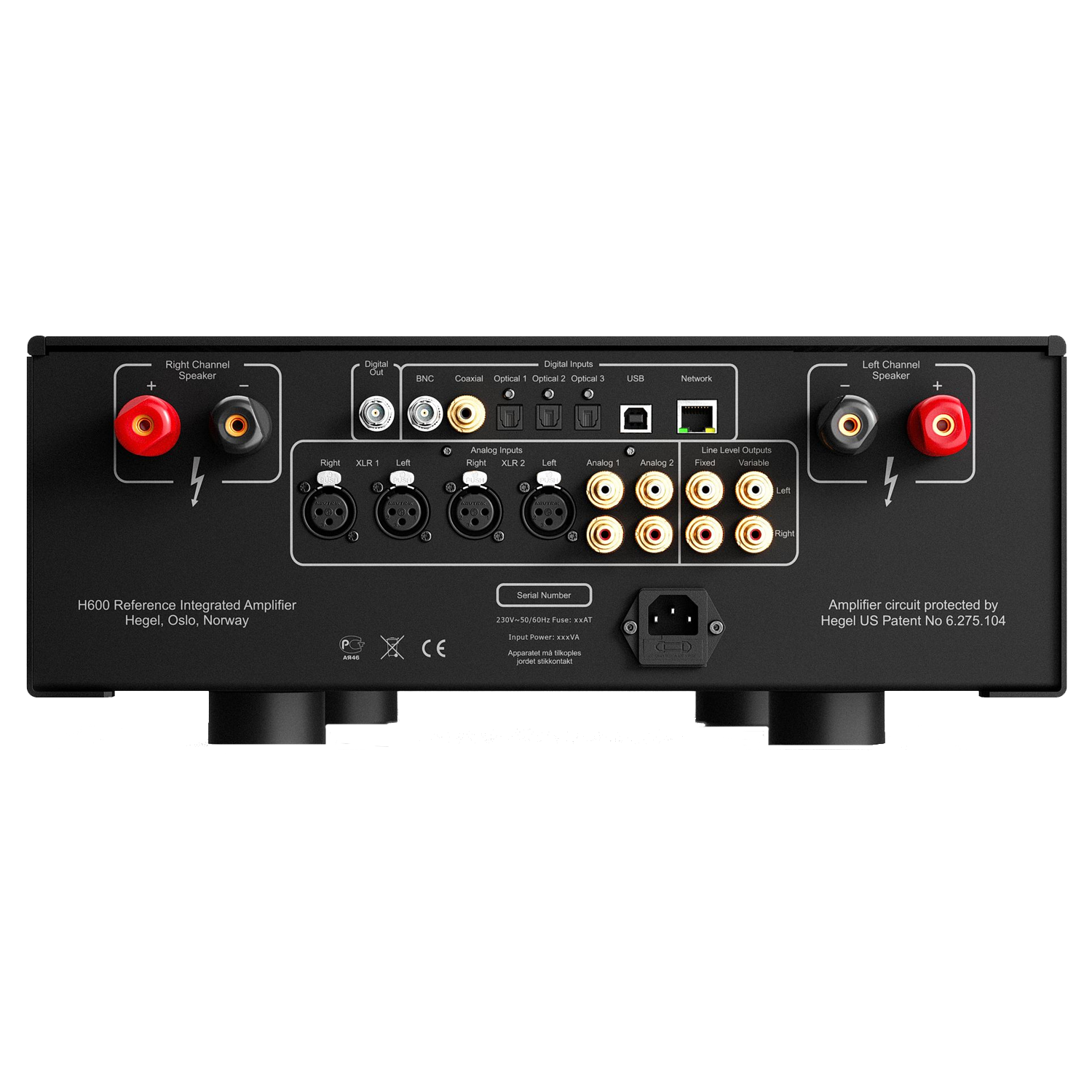 Hegel H600 Integrated Amplifier
