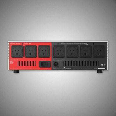 ISOTEK V5 Sigma Power Conditioner Silver REAR - Douglas HiFi
