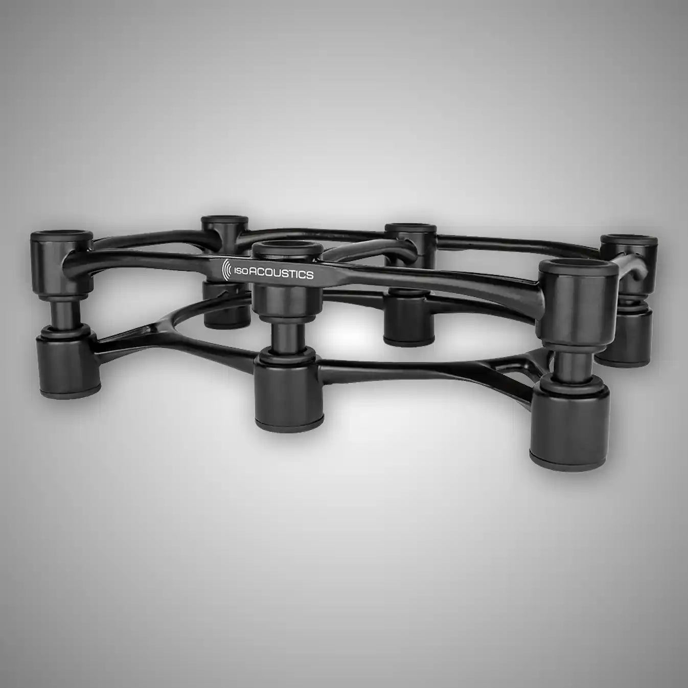 ISOACOUSTICS Aperta 300 Centre Speaker Isolation Stand Black - DOUGLAS HIFI