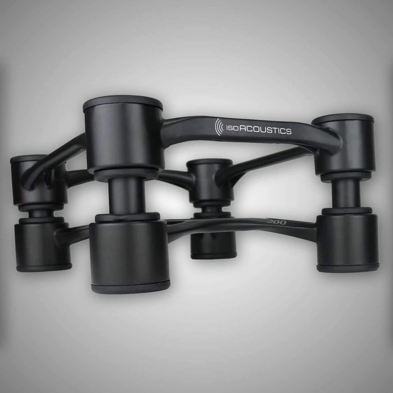 ISOACOUSTICS Aperta 200 Speaker Isolation Stand Black - DOUGLAS HIFI
