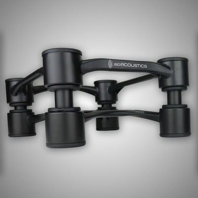 ISOACOUSTICS Aperta 200 Speaker Isolation Stand Black - DOUGLAS HIFI
